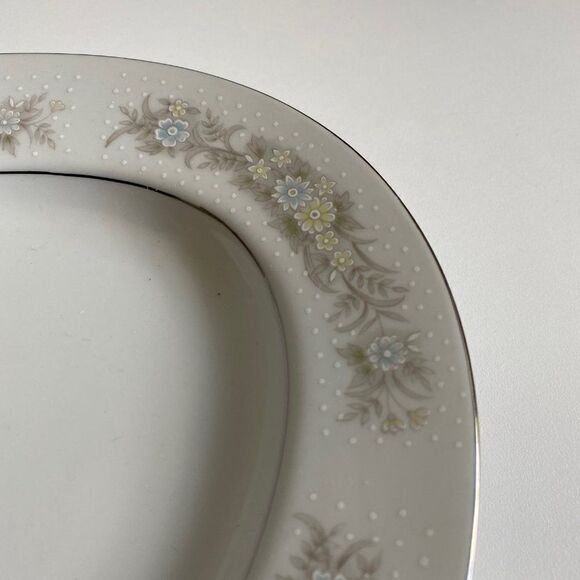 Ambiance Platter La Petit Fleur Fine China Oval - Picture 6 of 8